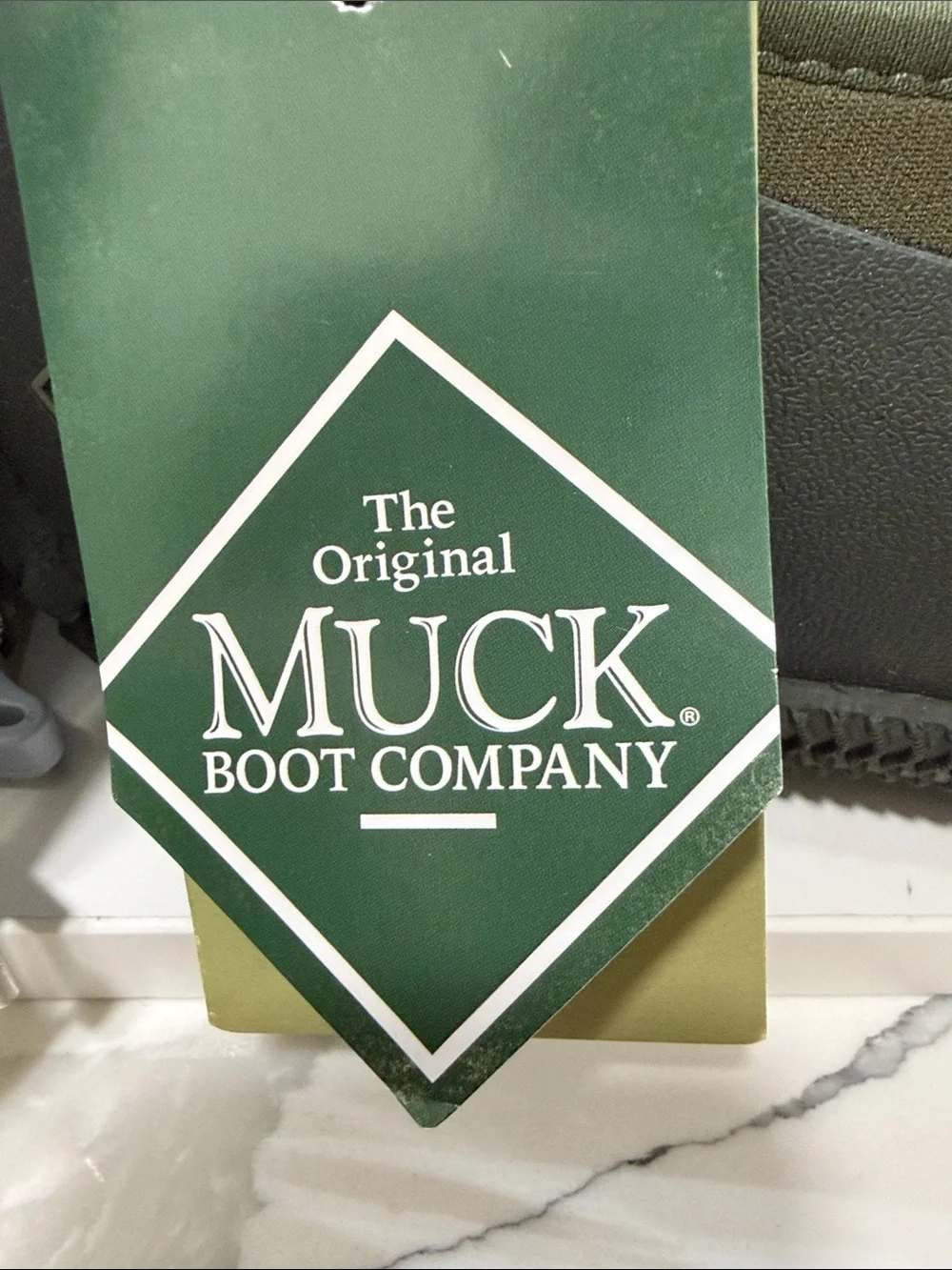 Men's Muckster ll M2L300 Waterproof Slip-On Rain & Snow Boots in Olive Green
